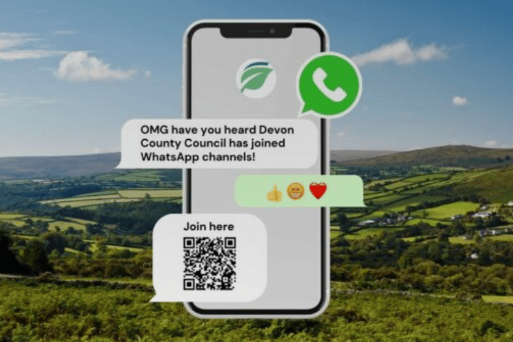 Devon County Council - WhatsApp channel launches