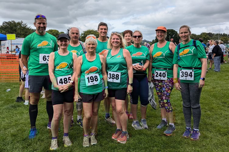 Bovey Valley Runners at the Totnes 10k