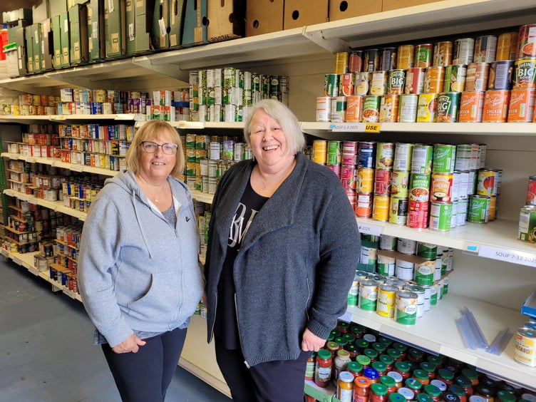 Jean Patterson and Linda Brown from THAT