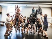 Home county visit for Morpurgo’s moving equine tale 