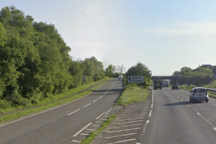 Slip road on A38 closed after accident