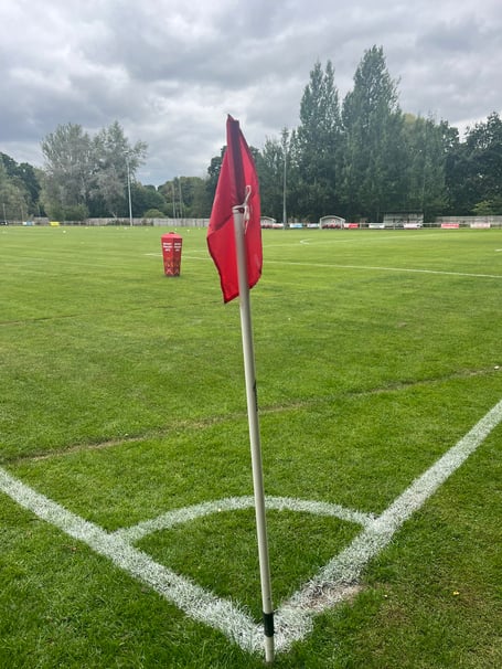 Calm before the storm at Bovey Tracey's ground