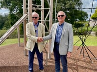 Official opening for new Bishopsteignton play equipment