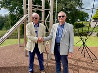 Official opening for new Bishopsteignton play equipment
