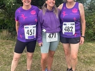 10k trail run trio