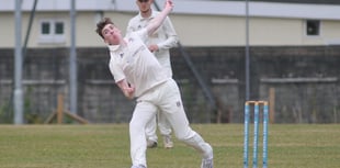 Devon Cricket League match action: Bovey Tracey versus Paignton