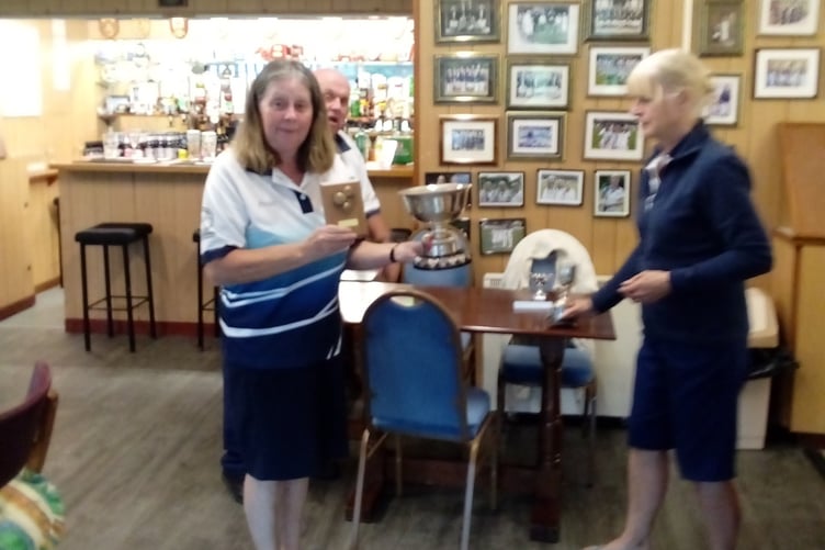 NA Bowls ladies Club Champion Catherine Pickett
