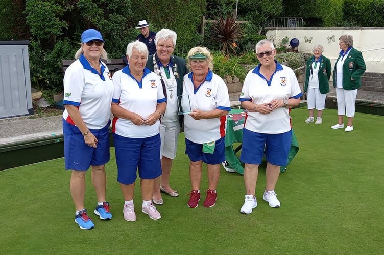 Bitton Park's Devon Over-55 Fours runners up