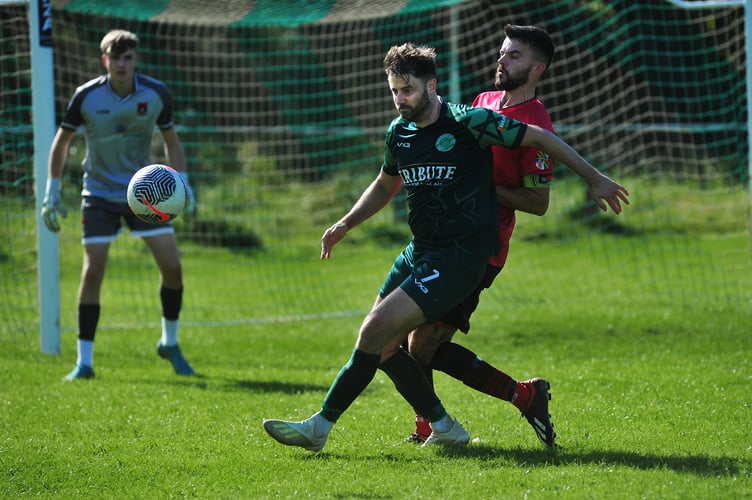 South Devon Football League Premier Division. Buckfastleigh Rangers versus East Allington United. Not a good day at the Duckspond for the home side who went down three goals to bil to the visitors from the South Hams