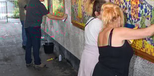 Artists brush off graffiti vandalism