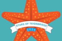 Stars of Teignbridge volunteering awards logo 2024