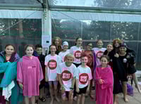 Dawlish swimmers smash Sport Relief sponsored swim