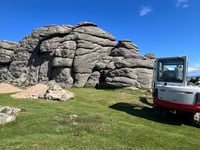 Haytor Rocks are undergoing repairs