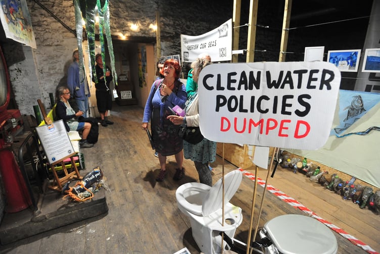 Celebration of Rivers event at Newton Abbot Town Quay