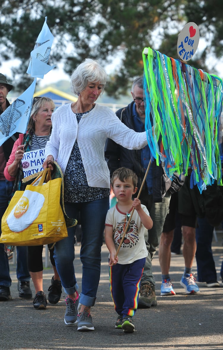 Celebration of Rivers event at Newton Abbot Town Quay