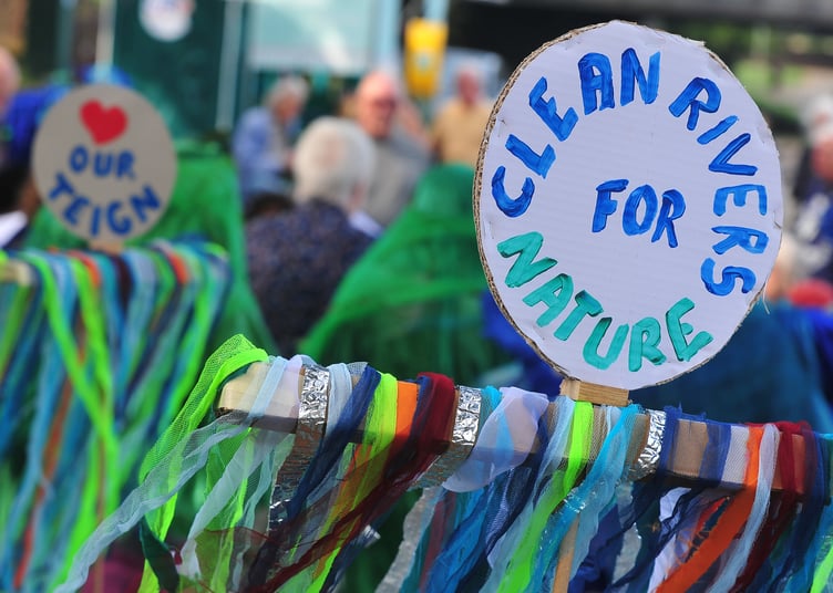 Celebration of Rivers event at Newton Abbot Town Quay