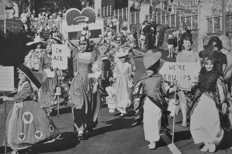 Archive. Ogwell Carnival from September 1981