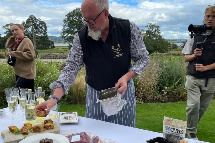 Chris Wright Powderham Farm Shop