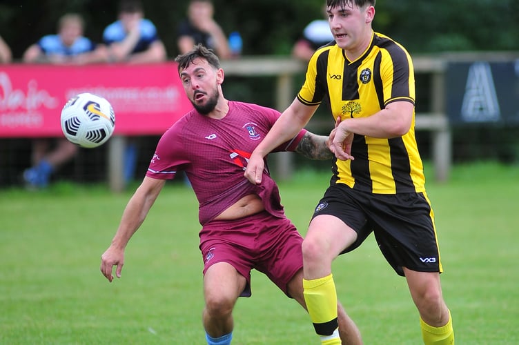 South Devon Football League Premier Division . Chudleigh Athletic versus Beesands Rovers. A 2-0 home win for Chudleigh