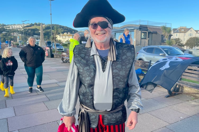 Keith Underhill, chair of Teignmouth Chamber of Commerce, and volunteer at Teignmouth Promenade parkrun