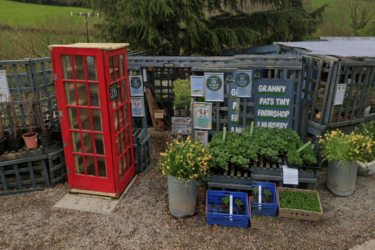 Goodwill Community Fridge is located at Grannypats farm shop near Bickington
