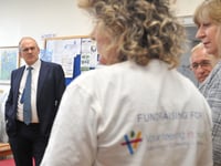 Lib Dem Leader Ed Davey tackles health and water in Teignmouth visit