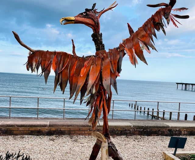 Phoenix wins public vote in recycled sculpture trail