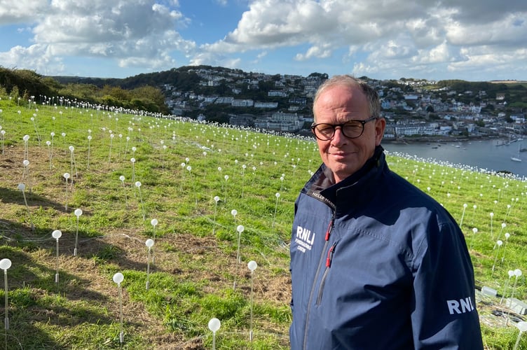 Philip Ward, from the RNLI: "It’s been outstanding – we’ve done it two days ahead of schedule"