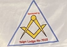 Teign Lodge's NARFC tour shirt sponsorship