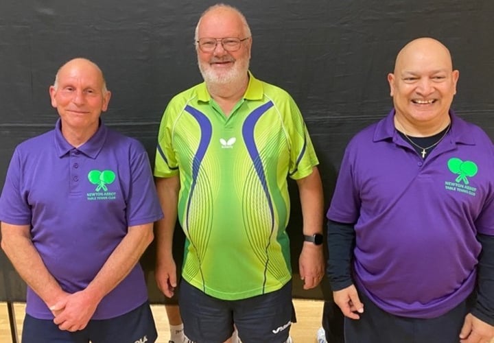 NA Harriers – Ivor Copley, Doug Morgan, Dale Fabian