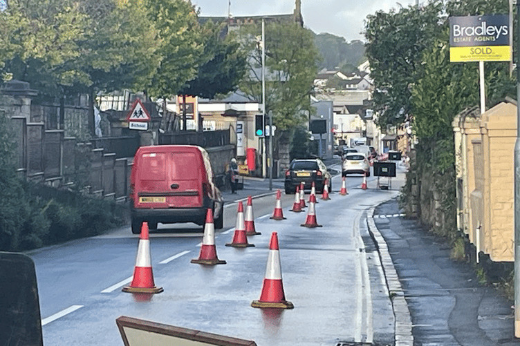 East Street is under a one-way system as of Monday, October 7