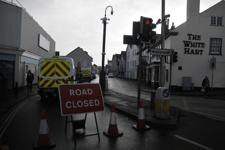 East Street is under a one-way system as of Monday, October 7