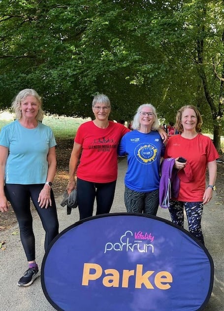 F2R's Parkrun quartet