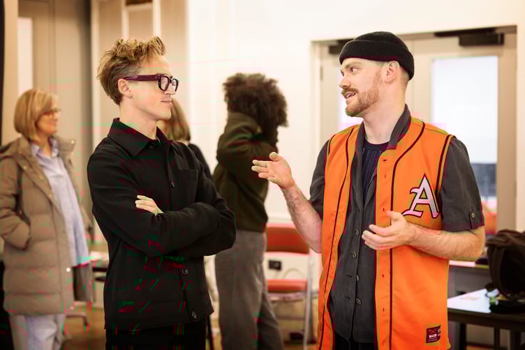 Tom Fletcher with Tom Jackson-Greaves - credit Pamela Raith