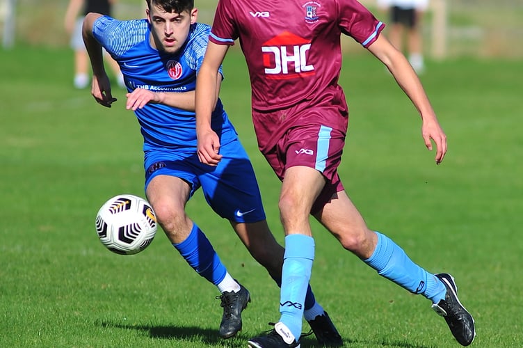South Devon Football League Premier League. Chudleigh Athletic versus Ilsington Villa. 
A 5-2 away win for Villa at the Kate Brook ground