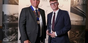 Apprentice wins young achiever award
