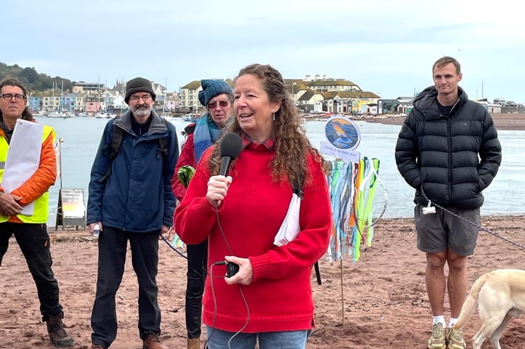 Anna Leatherdale, wildlife warden Action on Climate Teignbridge, volunteer Westcountry Rivers Trust 