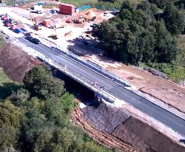 Link road in final stages of construction