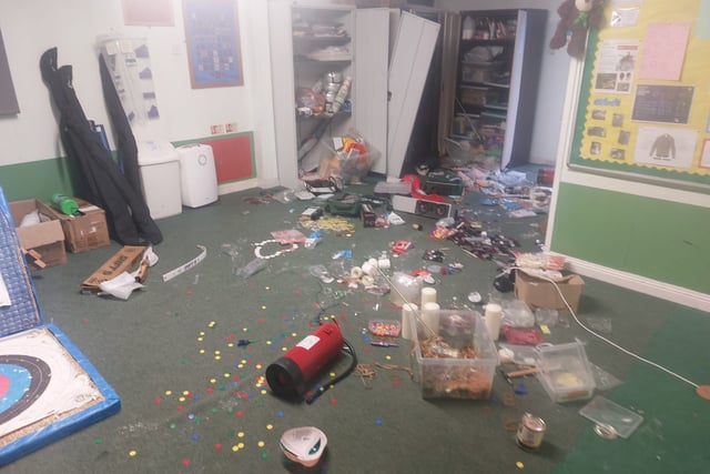 Appeal for information after intruders target scout hut