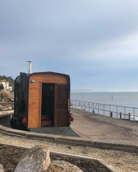 Teignmouth Seafront Devon Community Sauna