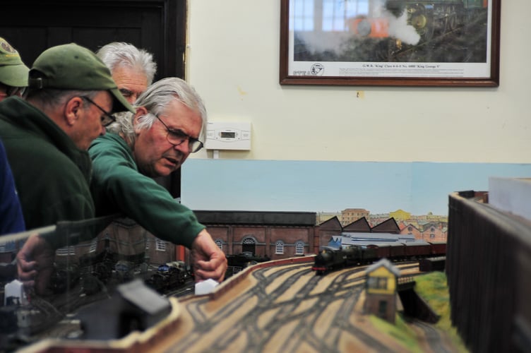 South Devon Model Railway Society annual open day at the Church House, Abbotskerswell
