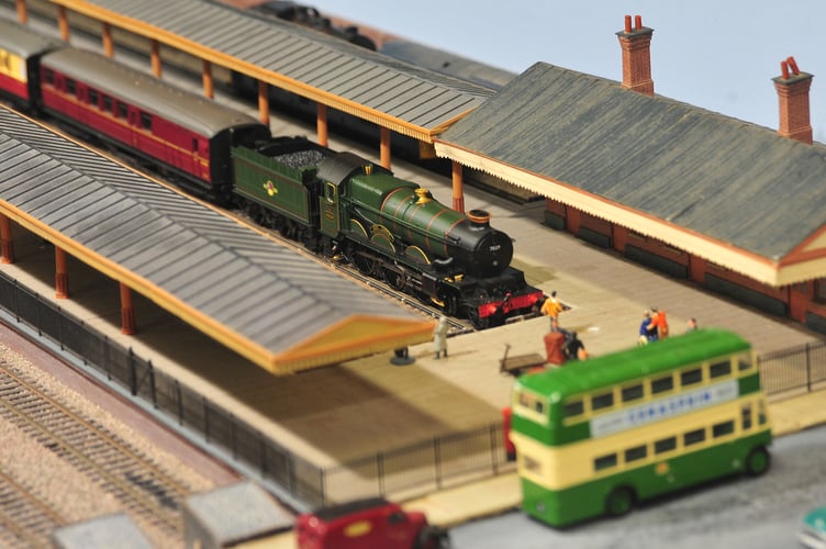 South Devon Model Railway Society annual open day at the Church House, Abbotskerswell