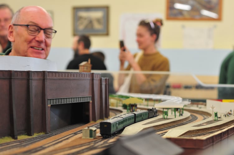 South Devon Model Railway Society annual open day at the Church House, Abbotskerswell