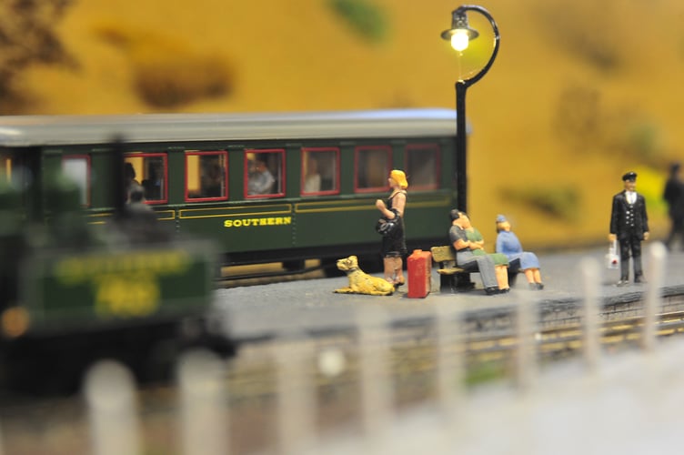 South Devon Model Railway Society annual open day at the Church House, Abbotskerswell