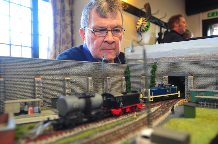 South Devon Model Railway Society annual open day at the Church House, Abbotskerswell