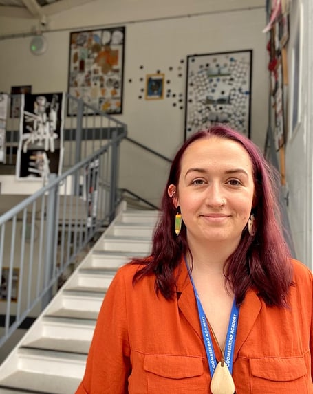 New teacher Elisabeth Foster Turner. 