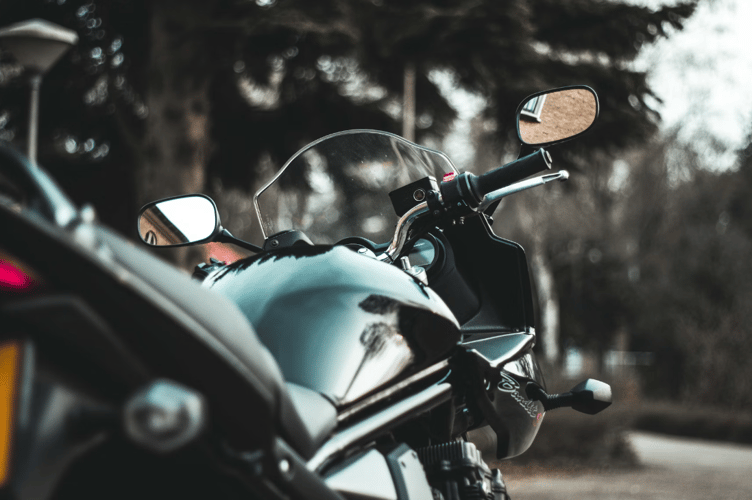 Motorbike stock image 