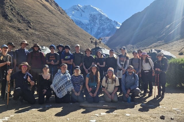 Students' trip to deepest, darkest Peru