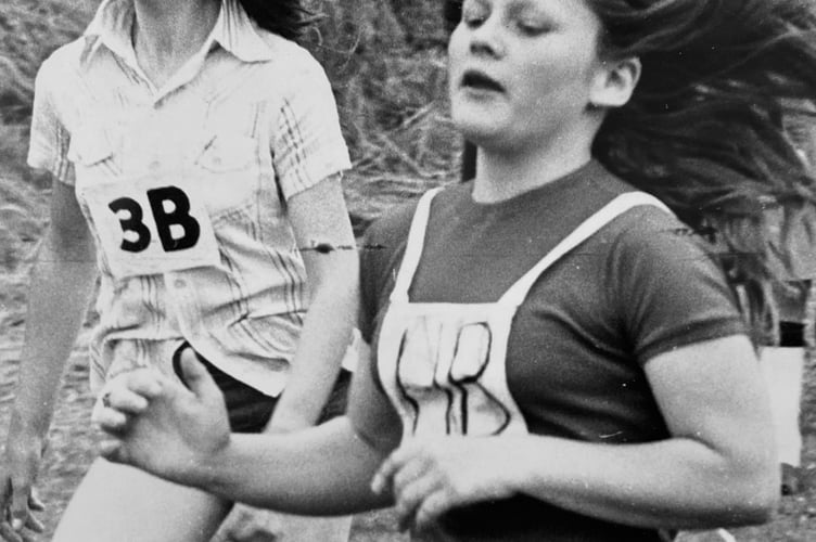 Youngsters in action at the Newton Abbot Primary School Games from June 16, 1977