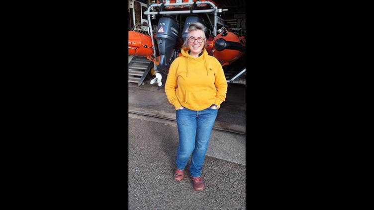 Laura Kriefman. RNLI Teignmouth